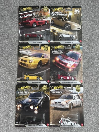 Hot wheels premium - hot, x6