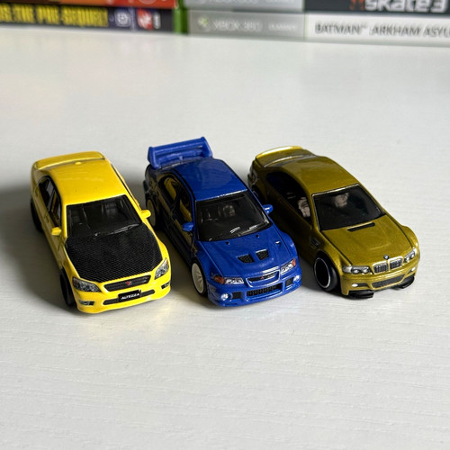 Hot wheels diecast 3 - wheels, 3-cars