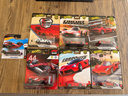 Hot wheels premium ferrari - hot,