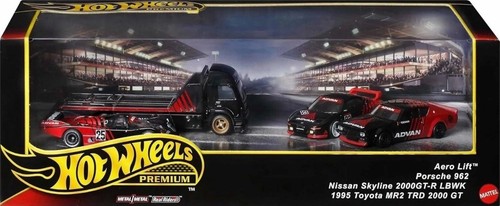 Hot wheels premium car set - hot,