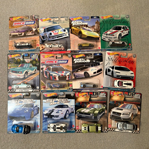 Hot wheels premium 12 car - hot,