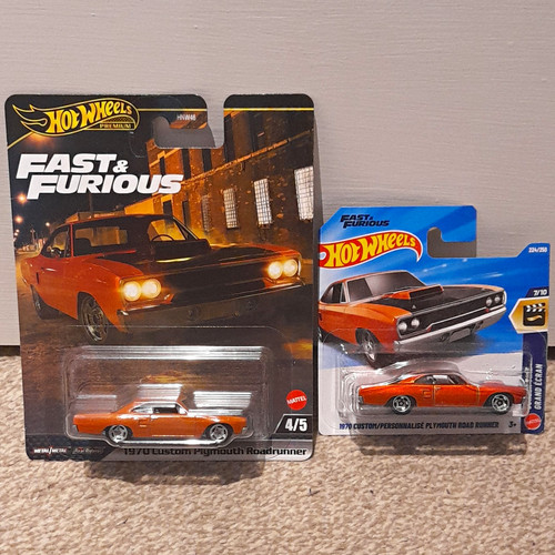 Hot wheels fast furious 1970 - wheels,