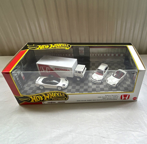 Hot wheels premium honda - hot, 4-car